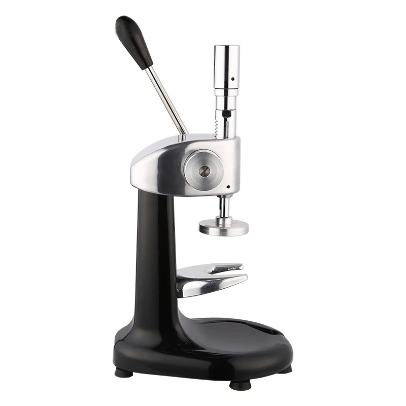 เครื่องอัดผงแบบเครื่องชงกาแฟกึ่งอัตโนมัติทำจากสเตนเลสใช้ค้อนผงแบบแมนนวล