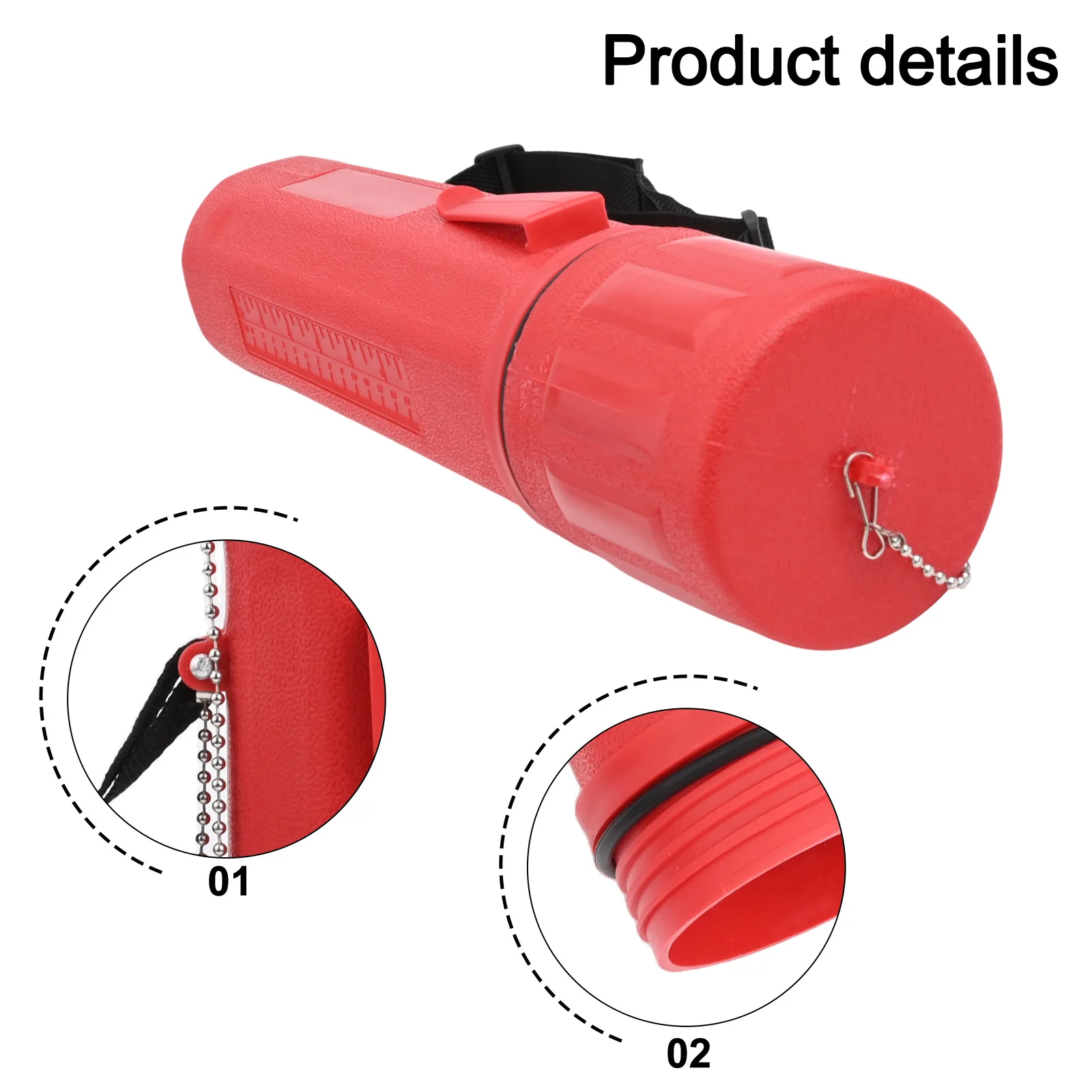 

Набор из 2-х трубок для хранения сварочных электродов с герметичными крышками из АБС-пластика и цепным креплением для безопасности стержней