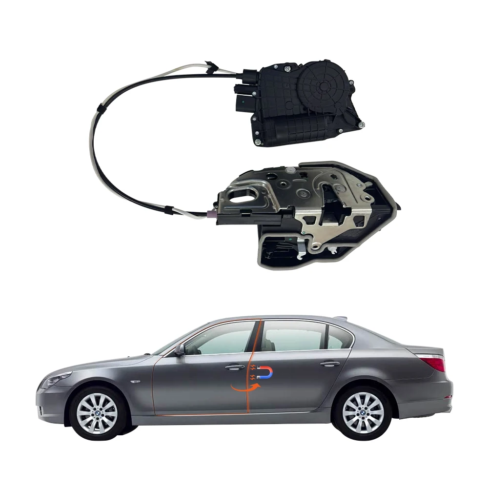 Soft Close Door Mechanical Jam Proof System for  E60 E61 Sedan Electric Suction Waterproof IPX6 Auto Retrofit