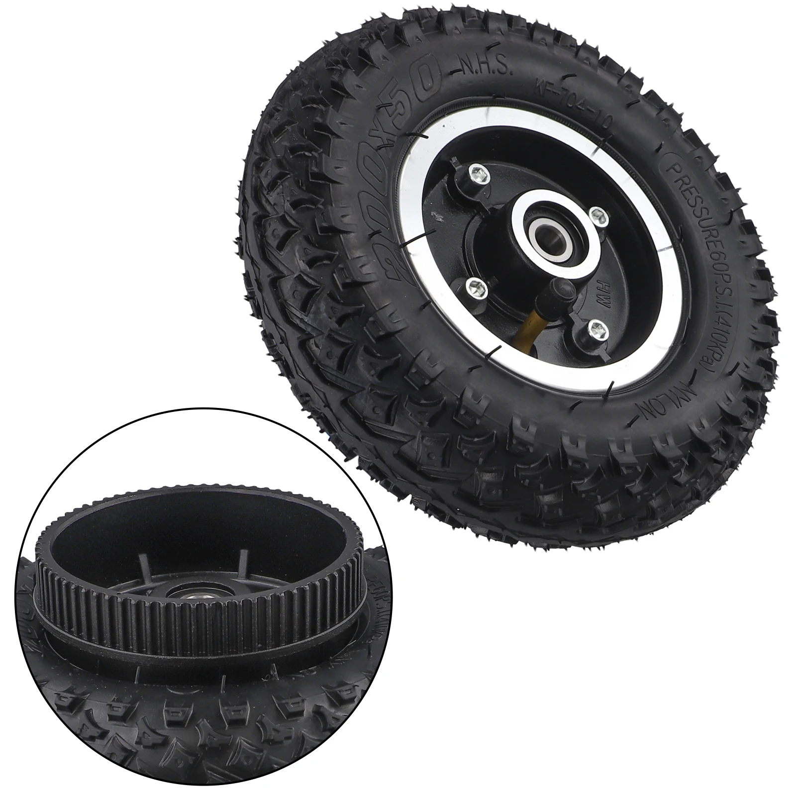 Aluminum Alloy Aluminum Alloy Electric for skateboards Wheel T Synchronous Skateboard Belt Drive Aluminum Alloy Wheel Hub