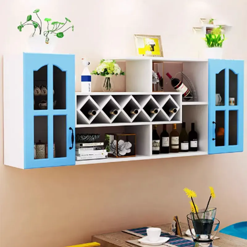 Luxury White Wine Holder Modern Man Cabinet Display Wall Wine Rack Bottle Living Room Shelf Botelleros De Vino Bar Furniture