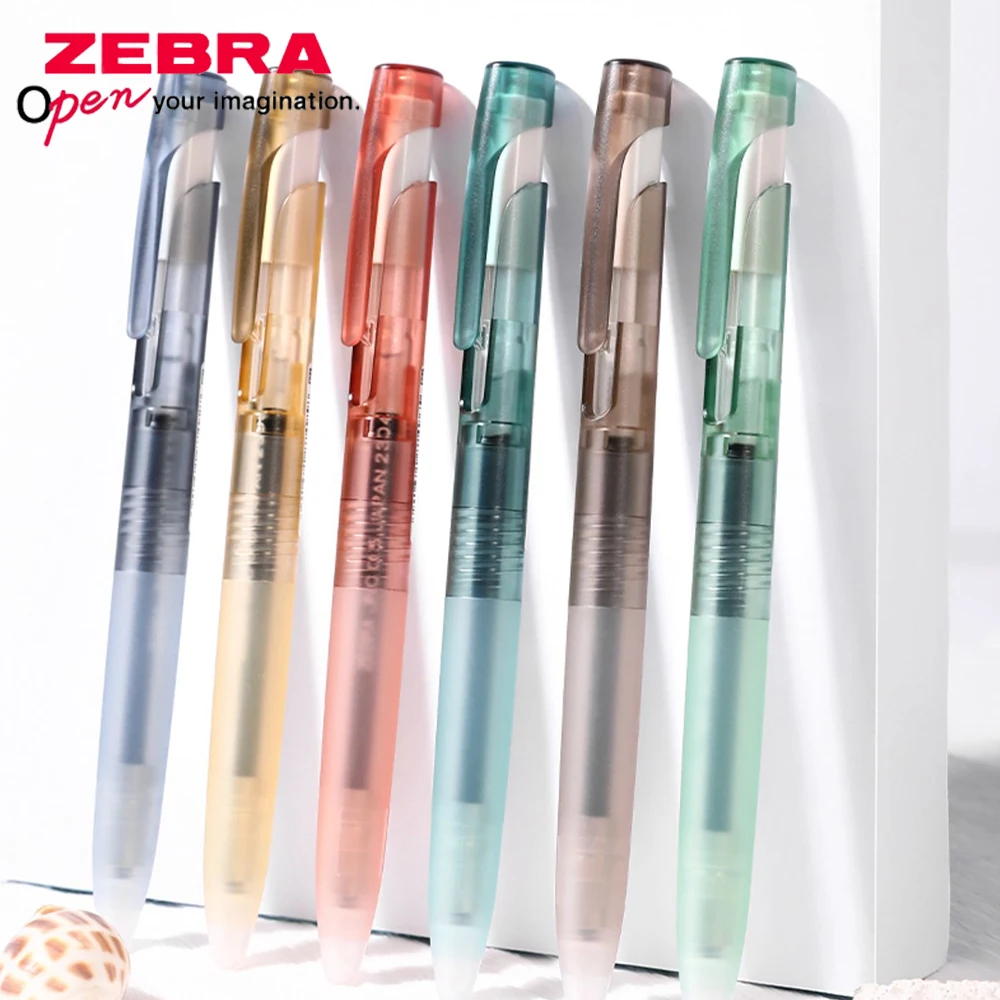 New 1pcs Japan Zebra Gel Pen Blen JJZ66 Limited Low Center of Gravity Quick Drying Shock Absorption 0.5mm School Supplies