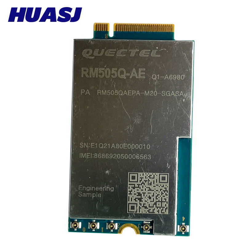 RM505Q-AE 5G Sub-6 GHz M.2 Module NSA and SA Module DL Cat 16 / UL Cat 18