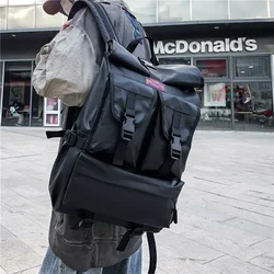 Large Capacity Backpack for Men Oxford Waterproof Sports Bag Women Men Casual Travel Backbag Trendy School Bags Leisure Handbag