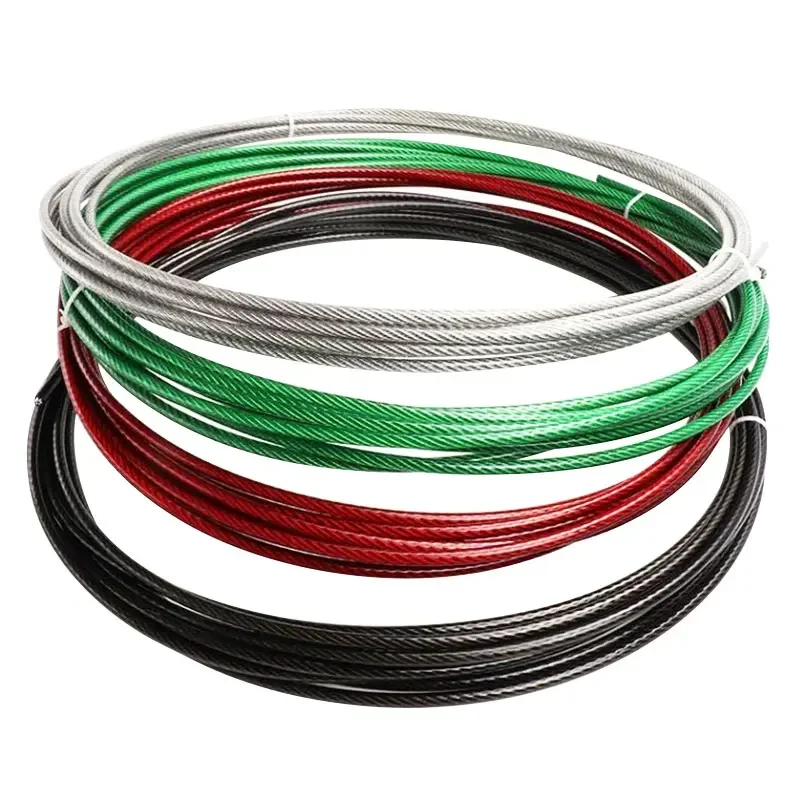 

-6*7 6*19 1.2mm 1.5mm 1.8mm Galvanised Pvc Coated Steel Wire Rope Manufacturer