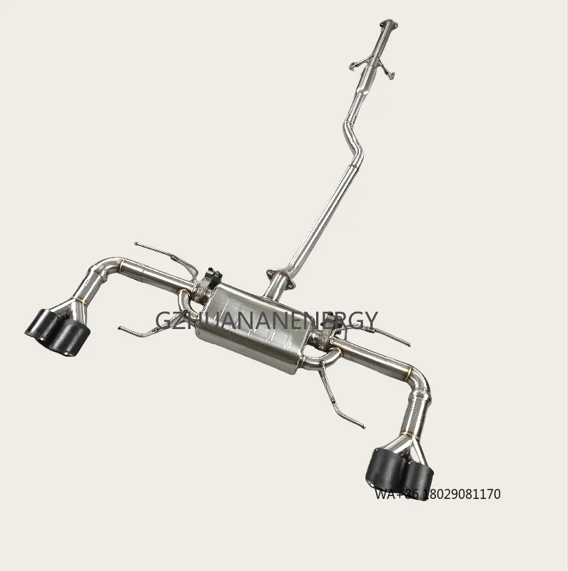 

Выхлопная система Catback по заводской цене для Axela 1.5 с клапаном, глушителем и трубами из нержавеющей стали