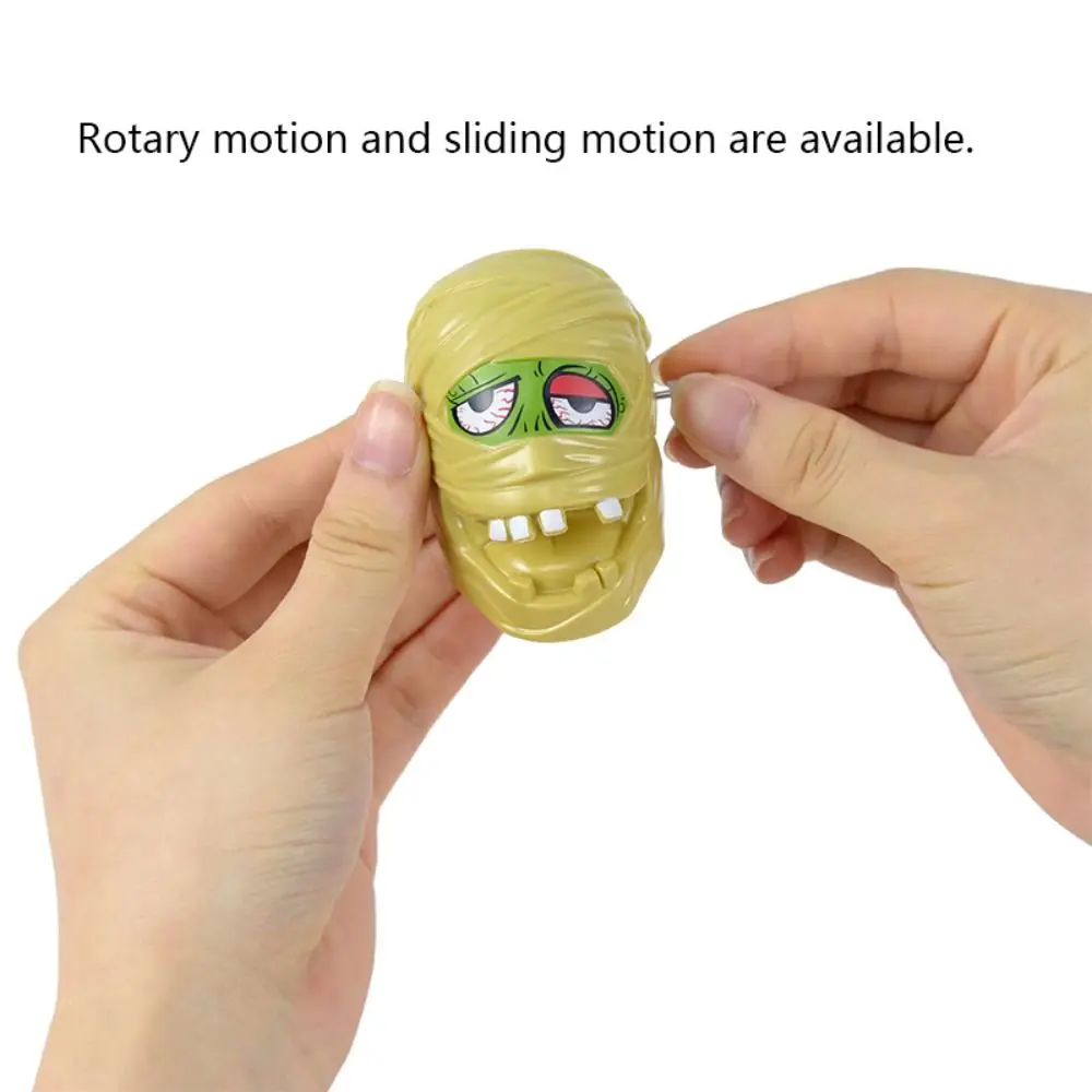 Citrouille Halloween horloge jouet momie réaliste main cassée liquidation jouets en peluche marche citrouille horloge jouet jouets pour enfants