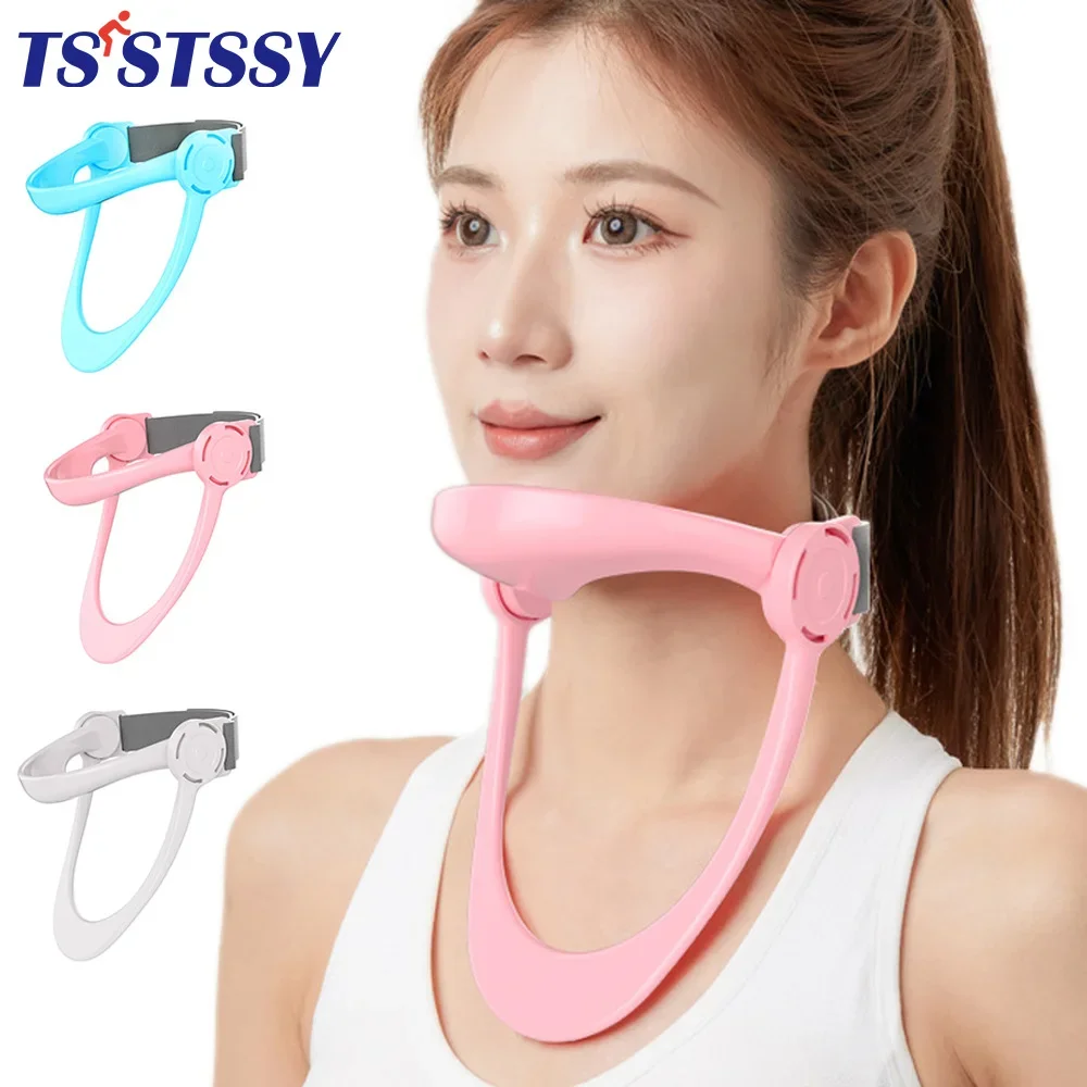 

Adjustable Neck Support Braces Decompressed Shaping Cervical Traction Collar Forward Posture Corrector Health Care Stretcher