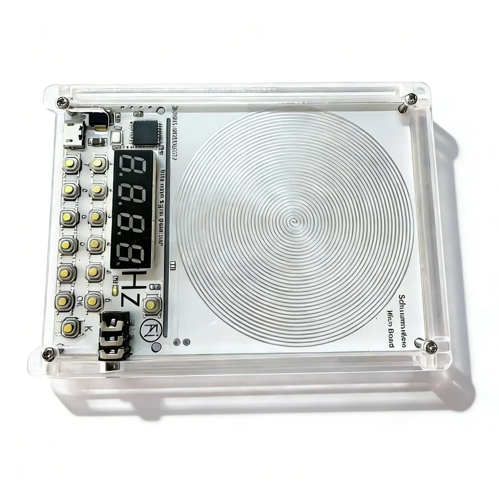 Digital Signal Generator Offering 0.01Hz to 100000Hz Frequency Tuning and Pure Sine Wave Output for Schumann Resonance Research