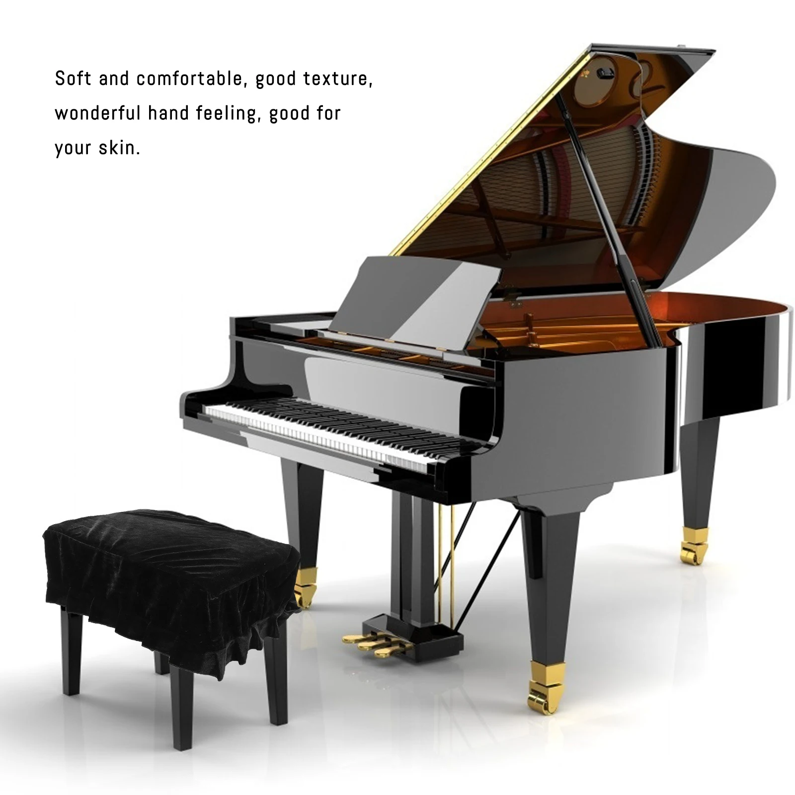 

Piano Stool Cover Piano Bench Cover Bench Cover Supplies Shop Bench Cover Bench Cover Tool