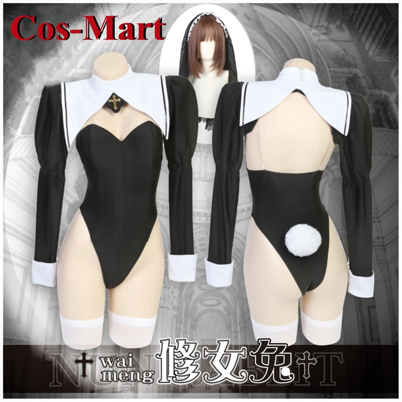 

Cos-Mart Jointly-Designed The Nun Rabbit Cosplay Costume Sweet Lovely Bunny Girl Uniform Activity Party Role Play Clothing