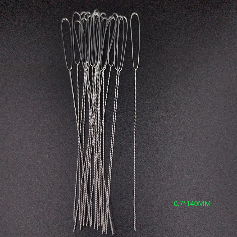 0.15-0.7MM Fried Dough Twists needle big eye Fried Dough Twists beading needle Fried Dough Twists bead ultra-fine needle DIY