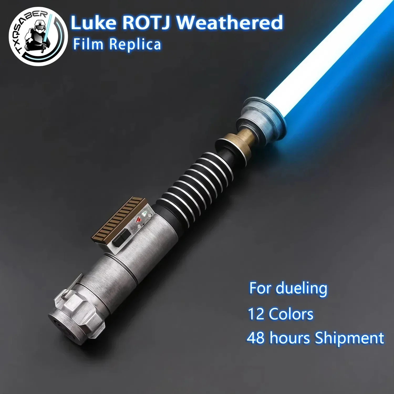 

TXQSABER Luke ROTJ Weathered Skywalker 2025 New Noe Pixel Lightsaber Jedi Heavy Dueling Sword Smooth Swing FOC Cosplay Gift