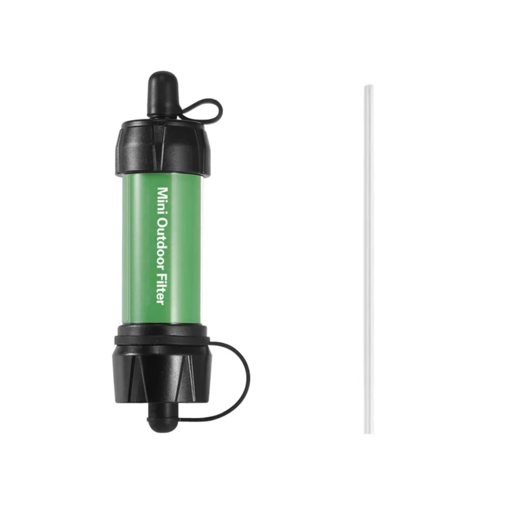 Mini Mini Water Filter Straw Straw Purifier Purification Water Filter Portable Survival Drinking Water Filtering Straw Camping