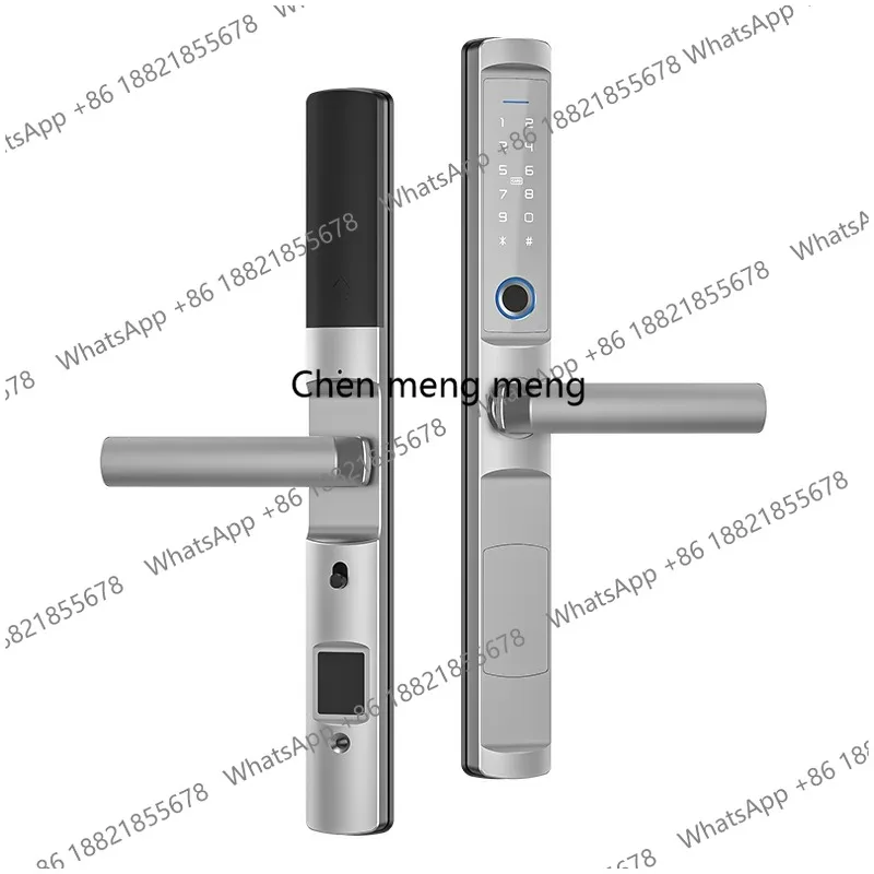 New Arrival European Standard Super Slim Home Apartment Office Smart Fingerprint Digital Door Lock With 3585 4585 6085 Moritse