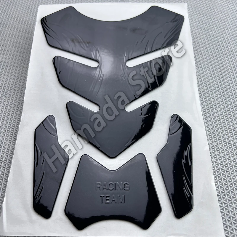 Tankpad Aufkleber Fishbone 3d Tank Pad Aufkleber Öl Gas schutz Abdeckung Dekoration Flamme Motorrad Zubehör für Honda Yamaha