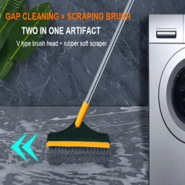 Floor scrub brush bristles long-handled wiper window wiper magic mop the floor bath tub clean tool dripping water