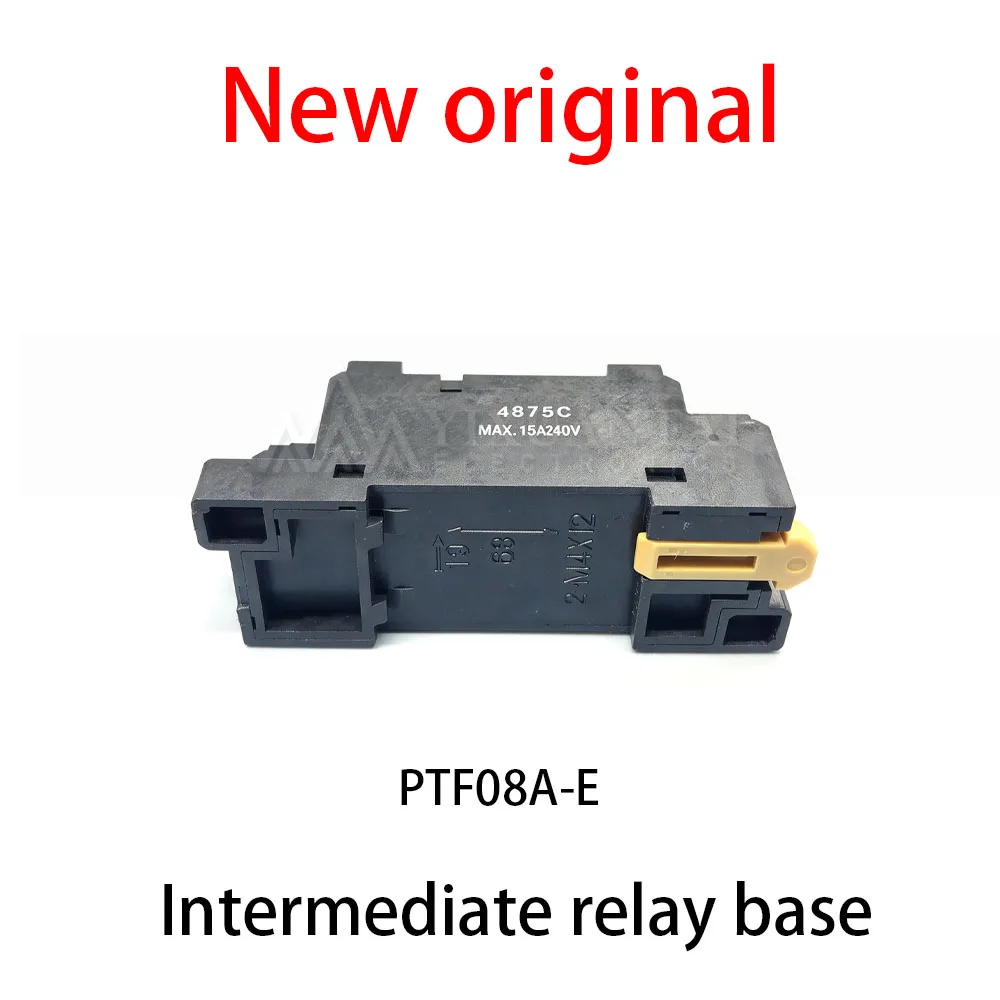 5pcs~10Pcs New PTF08A-E Intermediate relay base compatible with 8-pin