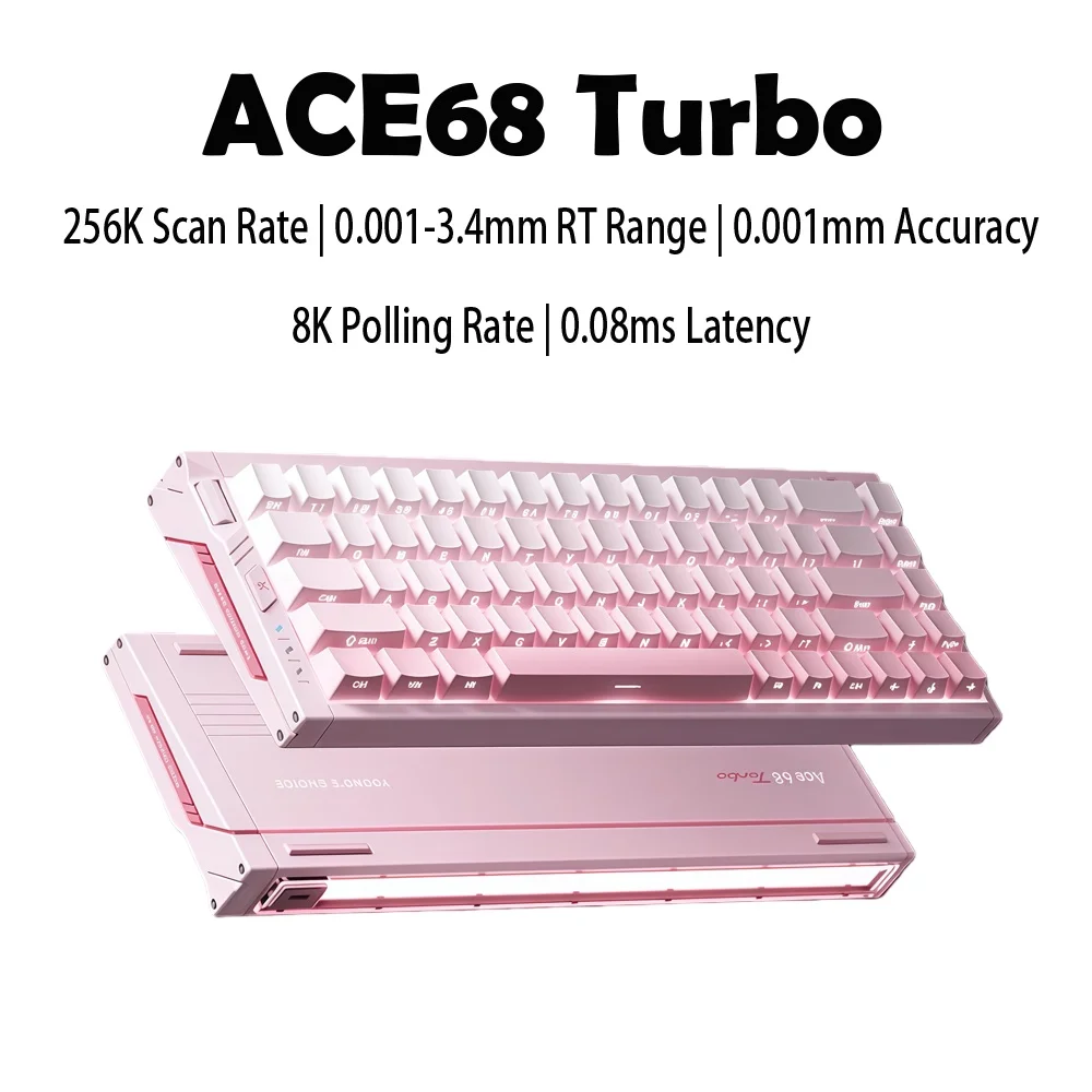 MCHOSE Ace68 ターボ磁気スイッチキーボード 16k アルミニウム合金