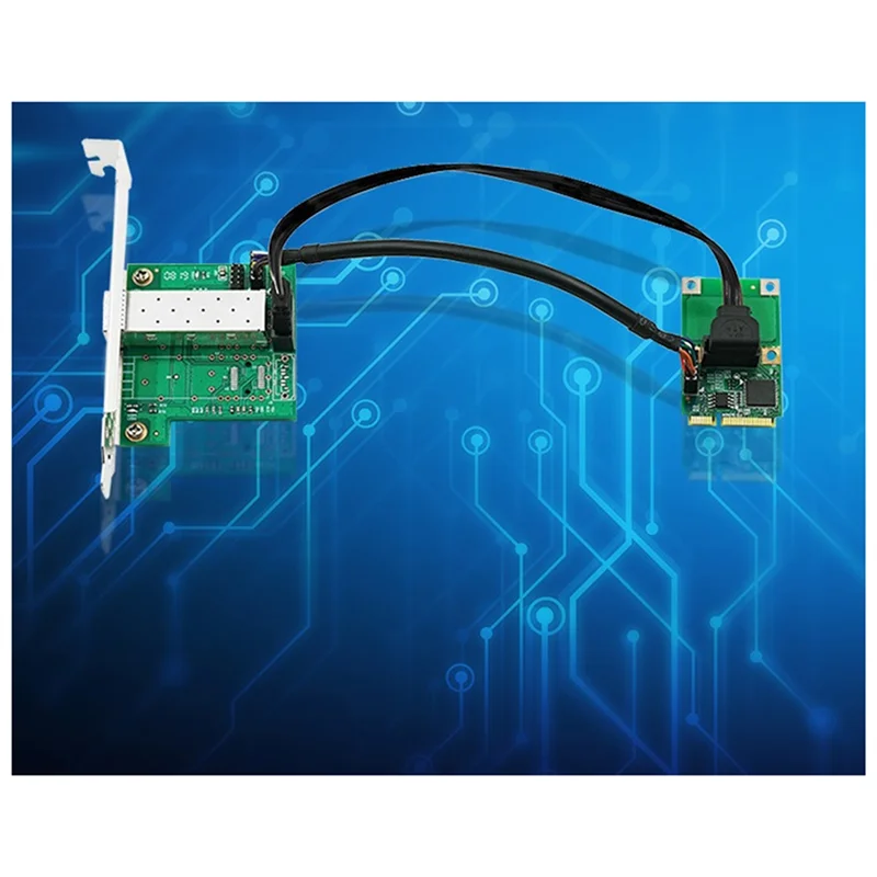 

AC56-I210 Chip Single Optical Port Gigabit Network Card Mini Pcie Portable Ethernet Card Network Adapter Network Card