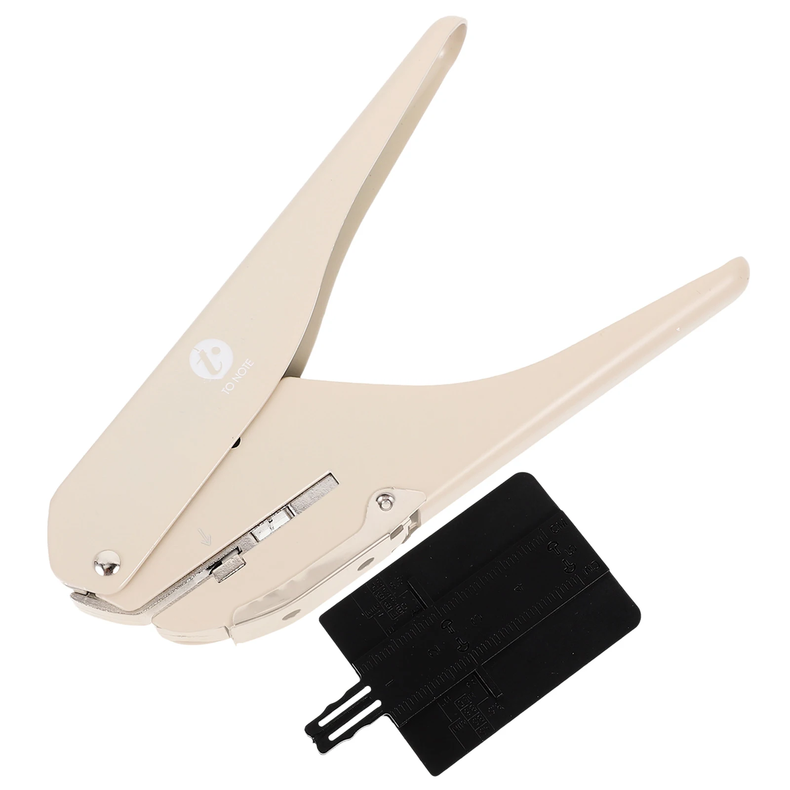 

1Pcs Handheld Mushroom Single Hole Paper Puncher Iron Durable with Ruler Creative DIY Stationery for Notebook Scrapbook Office