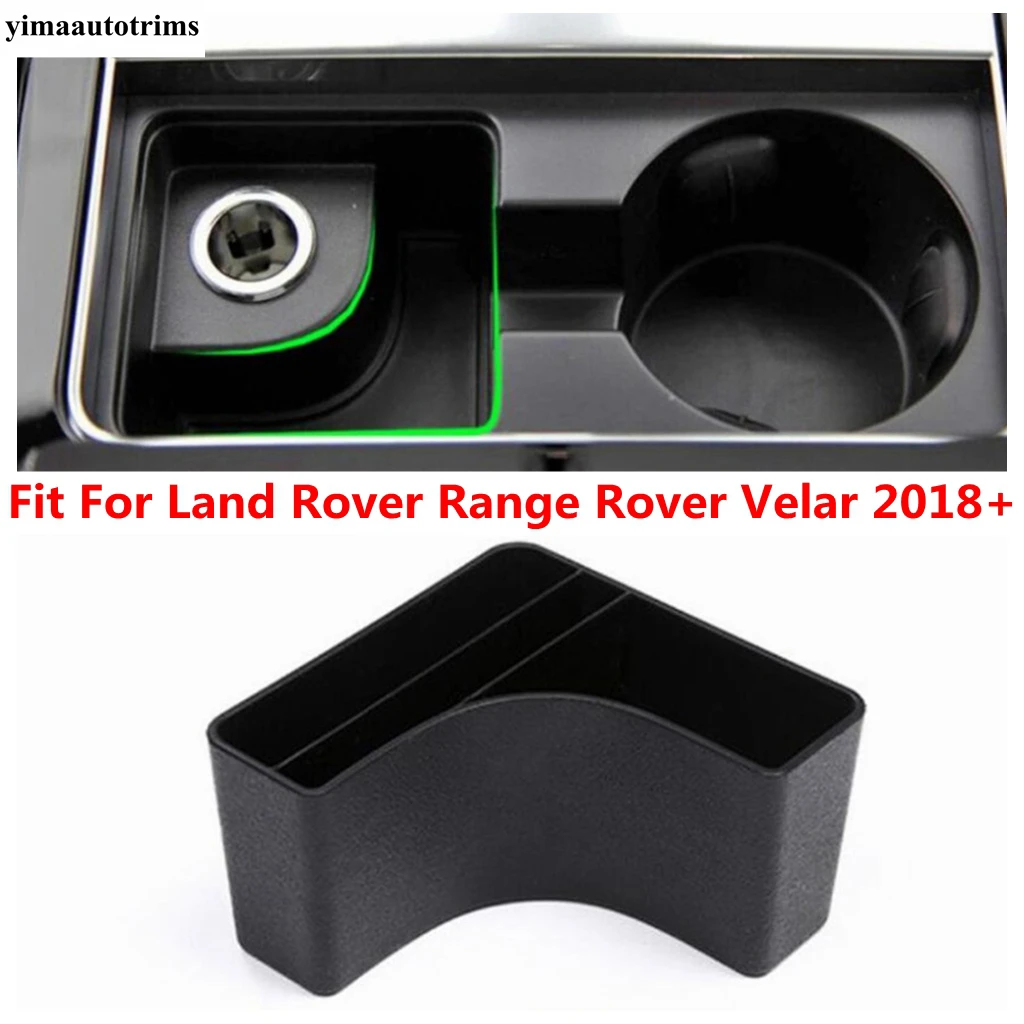 

Center Control Storage Box Gap Plate Container Tray For Land Rover Range Rover Velar 2018 - 2022 Plastic Interior Accessories