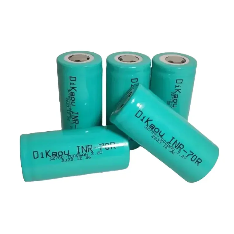 New  3.2V 32700 Lithium Iron Phosphate Rechargeable Battery 7000mAh Large Capacity Suitable for LED Lights and Home Appliances