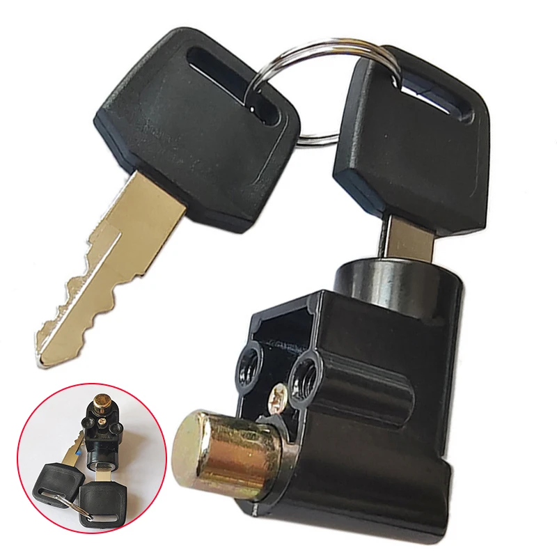 E‑Bike Front Head Battery Case Anti Theft Lock Matching Keys Replacement Repair Accessory Spare Parts