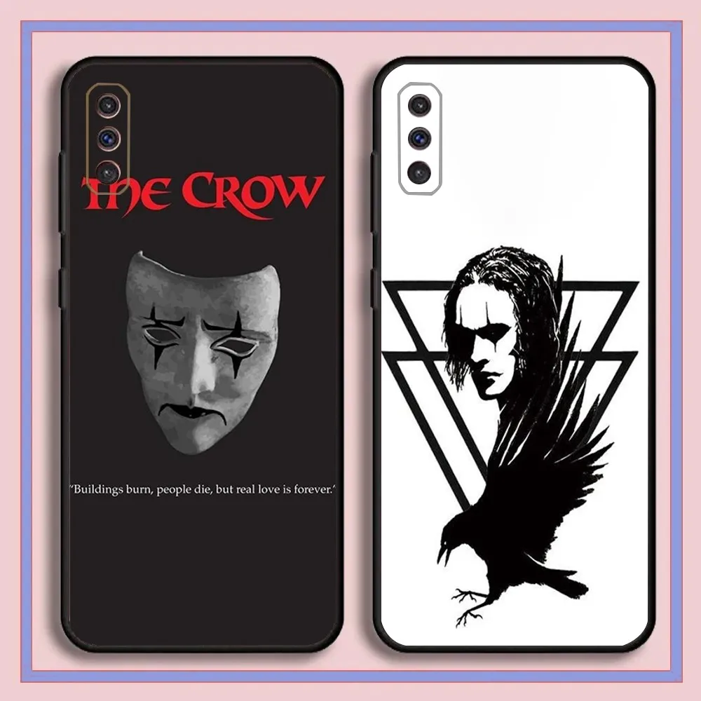 Thriller T-THE-C-CROWS movie Phone Case For Samsung Galaxy A13,A21s,A22,A31,A32,A52,A53,A71,A80,A91 Black Cover