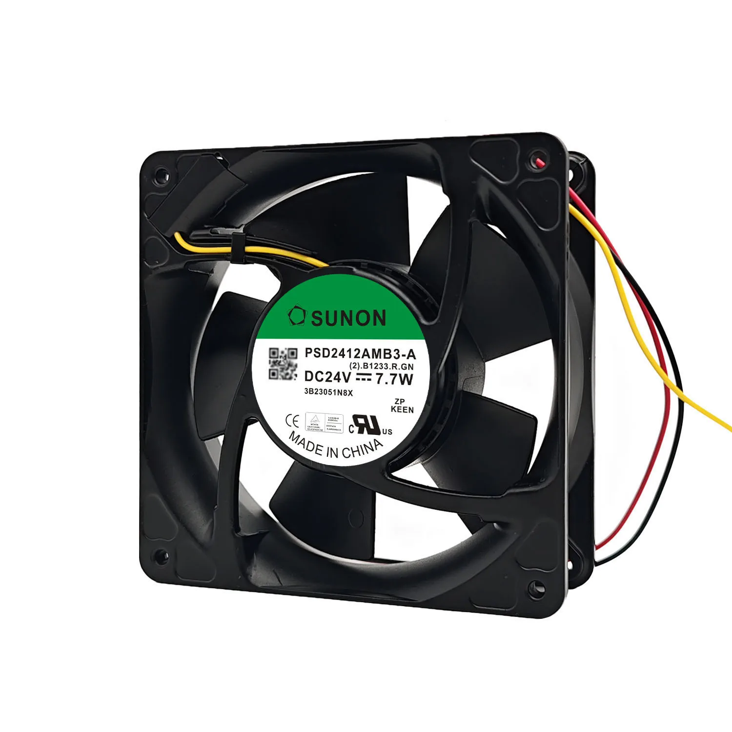 ORIGINAL PSD2412AMB3-A 24V 7.7W 12038 120*120*38mm NEW COOLING FAN RADIATOR