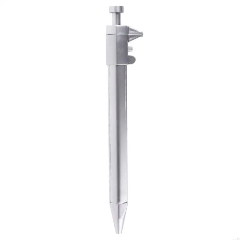 77JB เจลหมึกปากกาลูกกลิ้งลูกกลิ้งรูปปั้นพลาสติก Vernier Caliper ไม้บรรท