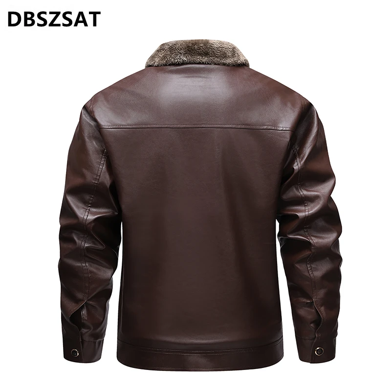 2029  Embroidery Motorcycle Leather Jacket Men Casual Vintage Overcoat Biker PU Leather Streetwear Zipper Bomber Jackets Male