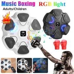 New Smart Music Boxing Machine Adult/Children Sports Fitness Boxing Trainer Home Exercise Response Training Boxing Wall Target