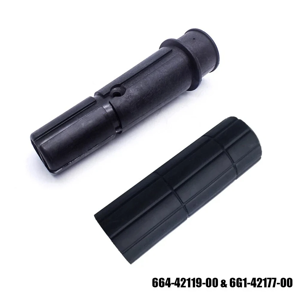 

664-42119 Ручка и резиновая ручка 6G1-42177 для подвесного 2-тактного двигателя Yamaha мощностью 5-40 л.с.