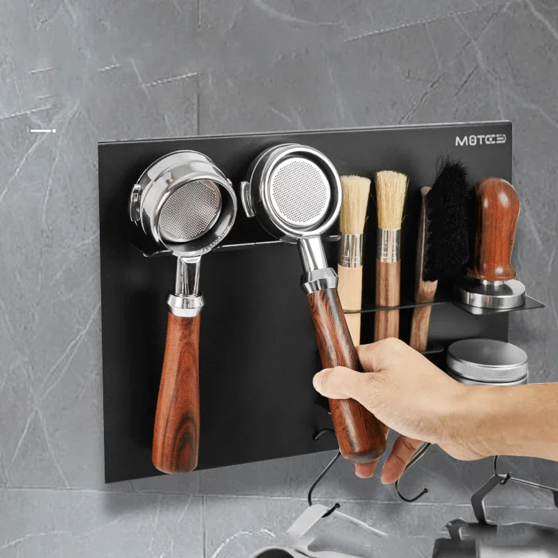 Coffee Handle Universal Storage Rack 51mm-58mm Multi-function Handle Utensil Rack Bar Tool Storage Rack Barista Tools
