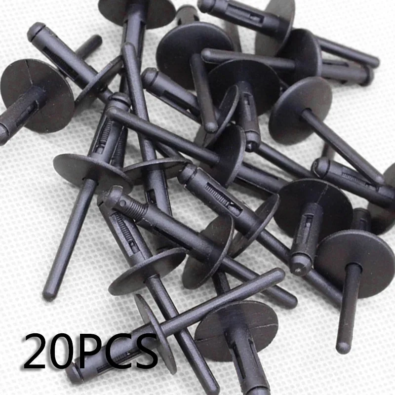 

20 Pcs Car Rivets Fits Bumper Door Sill Fender Liner Wheel Well-Rocker For BMW X1 E84 X3 F25 E70 E70N X6 E71 E72 F01N F02N