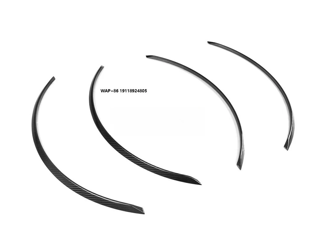

Premium Material Dry Carbon Fiber Car Side Wheel Hood Wheel Eyebrows for M5 G90 G99 Side Arch