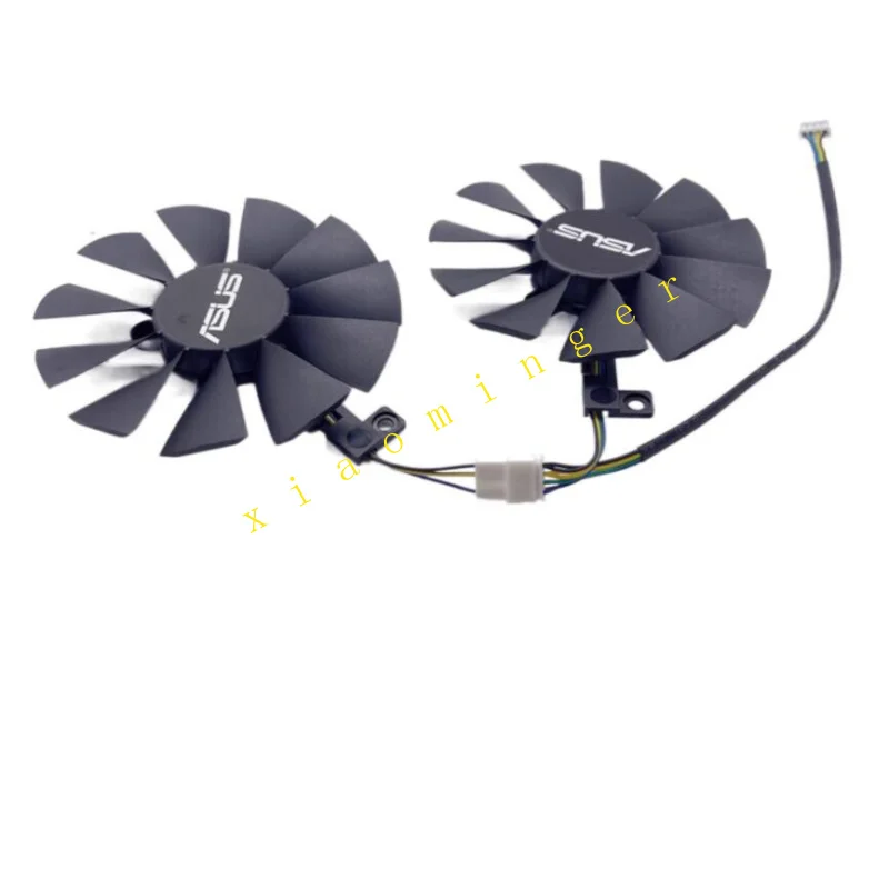 Graphics Card Fan Dual Ball Fan For ASUS GTX1060 1070 RX480 GAMING Accessories #