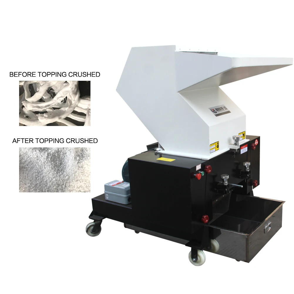 

Waste plastic bottle crusher Small recycling machine PET/PC crusher Multifunctional new grinder