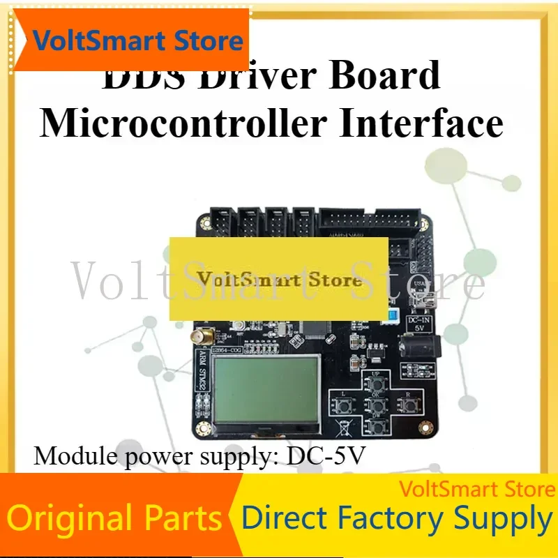 VoltSAD9854 DDS Waveform Generator (200MHz) - Supports Sine/Square Wave, AM/FM/FSK For Laboratory Measurement & Embedded Systems