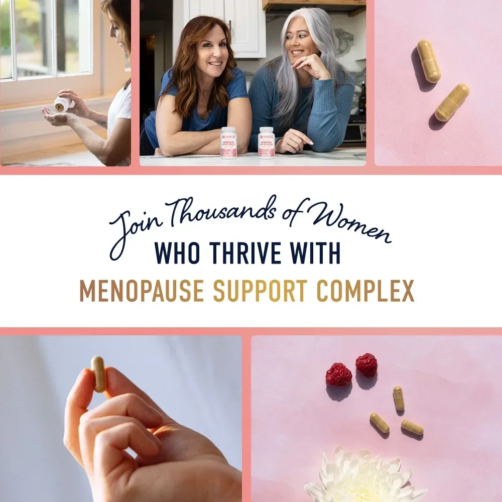 Menopause Complex - Natural Menopause Support, Women\'s Support, Hormonal Balance, Mood Swings, Night Sweats and Hot Flashes