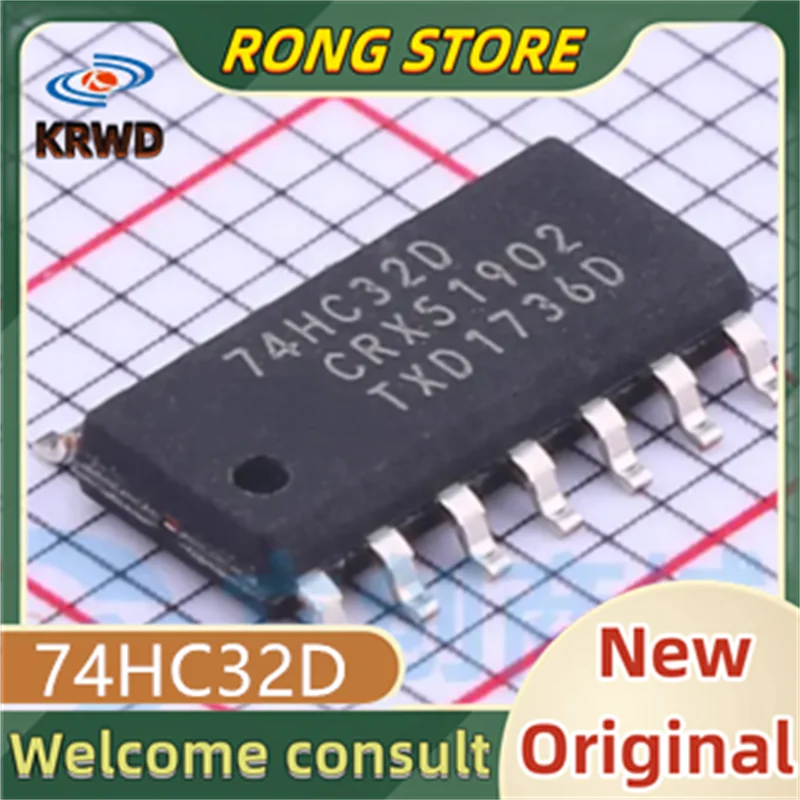 50PCS 74HC32D New and original 74HC32 HC32D