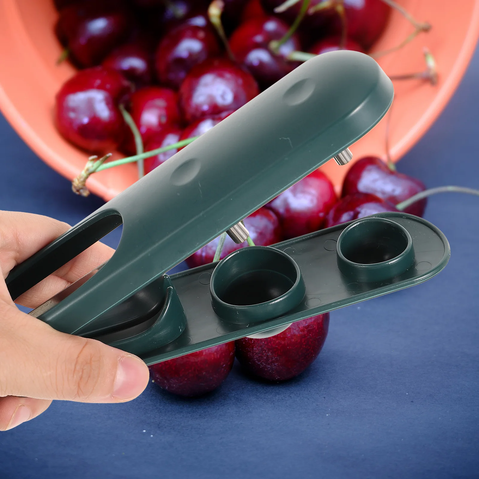

2pcs Fruit Kitchen Tool Cherry Pitter Red Red Date Pitter Date Fruit Pit Remover Corer Manual Pit Extractor Hawthorn