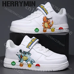 Dziecięce trampki Pikachu Charmander dziewczęce buty chłopięce Casual Kid Running Fashion Sports 7 i 18-letnie dziewczęce buty prezent