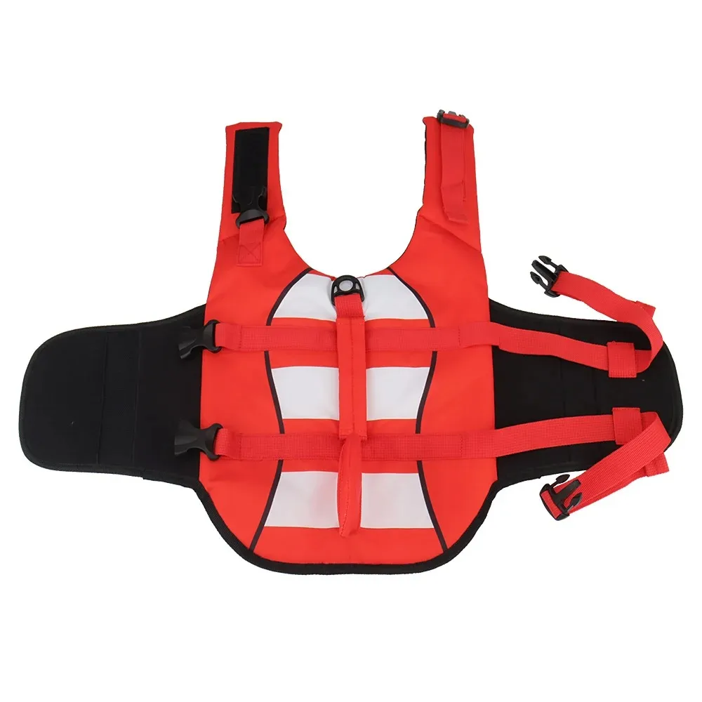 Dog Life Jacket Dog Swimming Vests Pet Life Vest Rescue Handle for Swimming Boating Ripstop Pet Safety Life Preserver Clothes