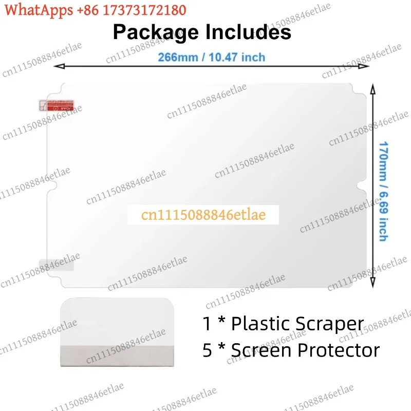 k3 5PCS Screen Protector for Anycubic Photon Mono M5S M5S Pro, 10.1 Inch LCD Anti-Scratch Film