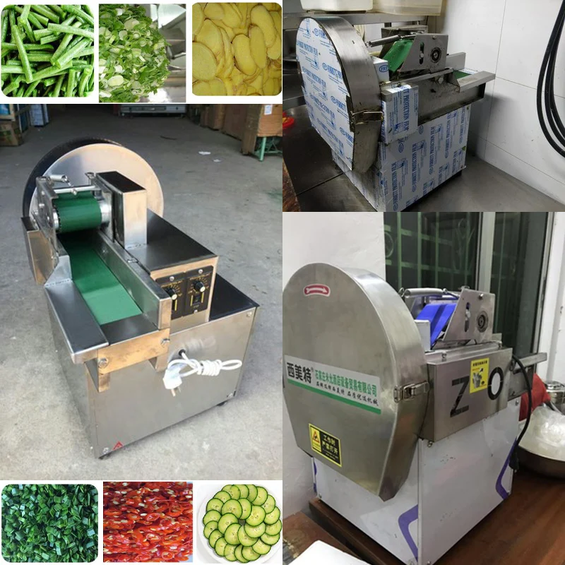 

Commercial Vegetable Cutting Machine Electric Slicer Cabbage Chilli Leek Scallion Celery Dicing Machine Vegetables Cutter Machin