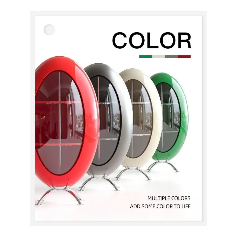 Luxury Rocket‑Shaped Side Table Creative Living Room Sofa End Table Storage Cabinet Snack Organizer Home Decor Accent Furniture