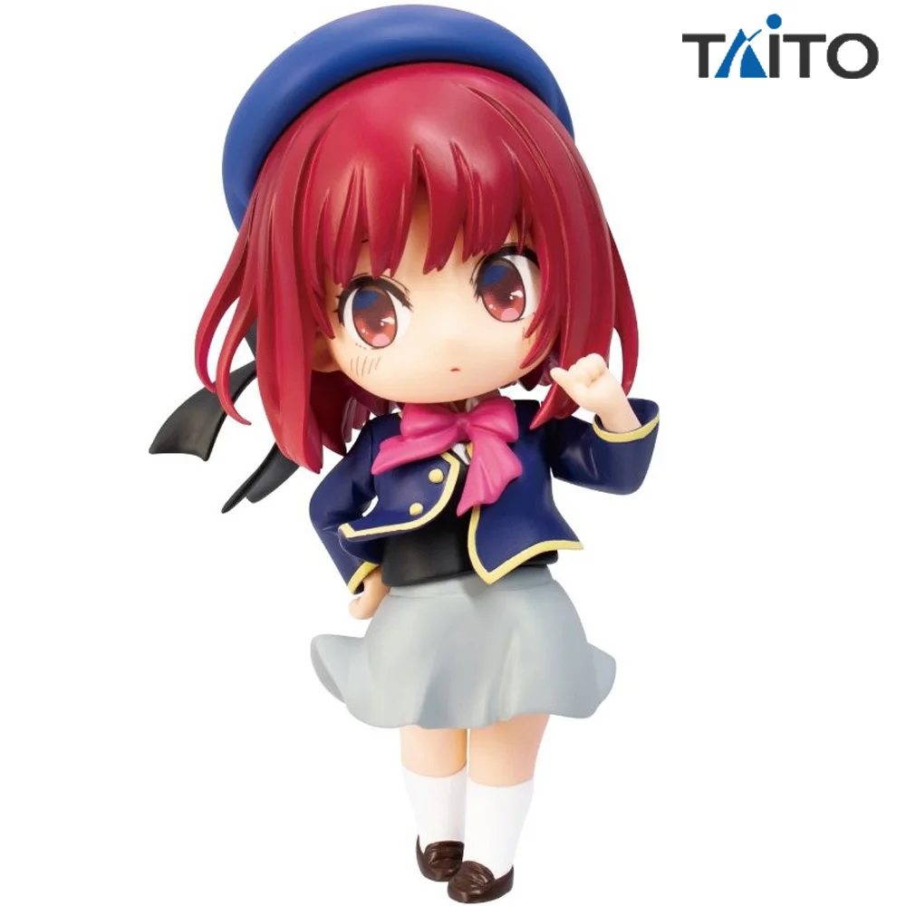 Taito Puchieete Figure Arima Kana Q Version Cute Gesture Posture Kawaii Model Toys Anime Figure Gift for Fans Kids