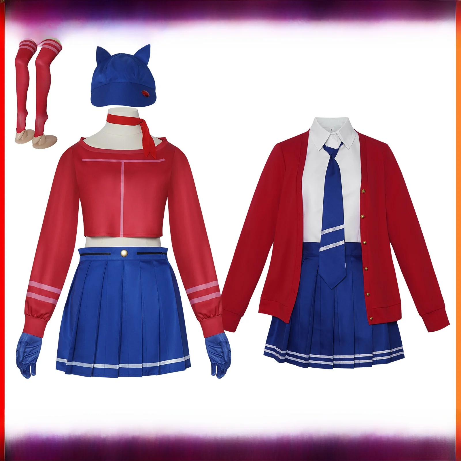 

Mita Cosplay Stage Costume loween Miside Role-plang Outfit Traditional Chinese Women's Clothing Ethnic Stage Costume